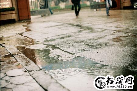 关于雨夜的唯美句子