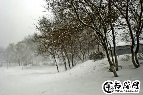 形容大雪纷飞的句子