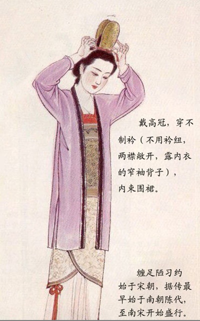 宋代妇女服装