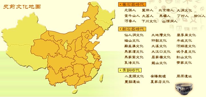 史前文化地图