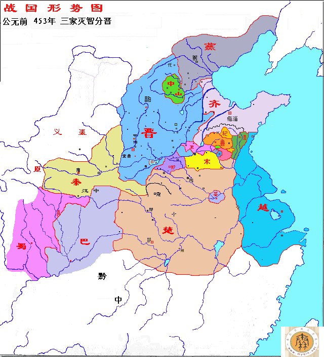 战国时期秦国领土变化