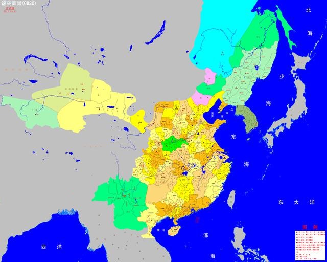 图-失去外藩控制的唐朝